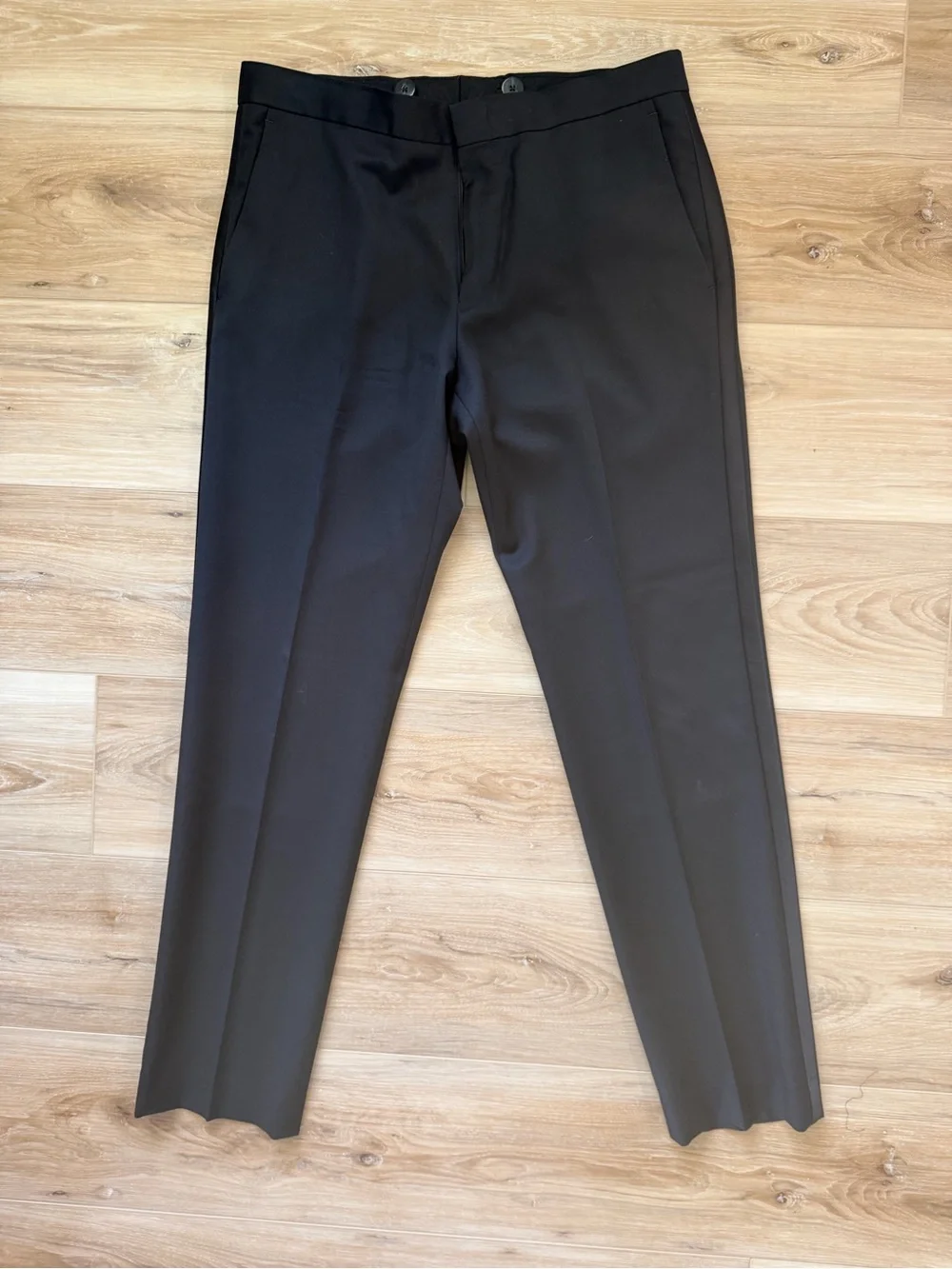 J. Crew Black Ludlow Slim Trousers